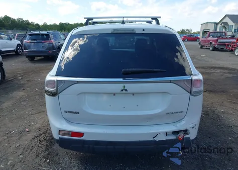 2014 Mitsubishi Outlander Es z USA, uszkodzony, nr VIN JA4AD2A35EZ014728